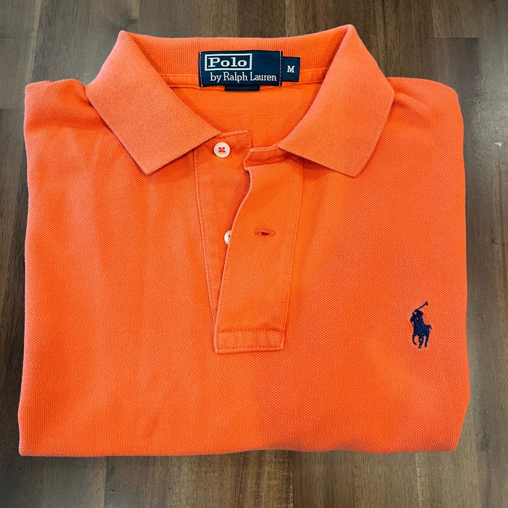 Ralph Lauren Orange Polo